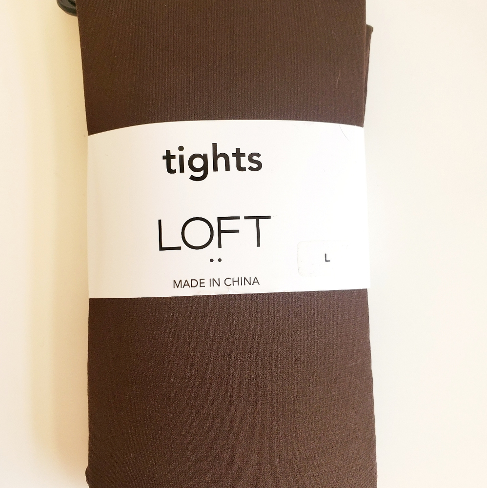 Loft Brown Tights Size L